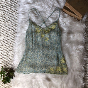 100% Silk cami from Zara